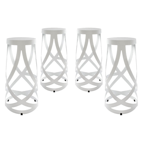 Modway Ribbon Bar Stool Set of 4