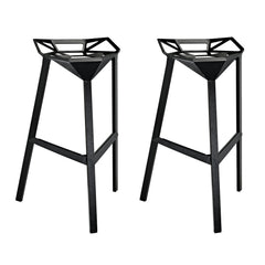 Modway Launch Stacking Bar Stool Set of 2