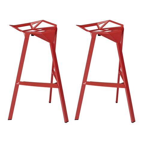 Modway Launch Stacking Bar Stool Set of 2