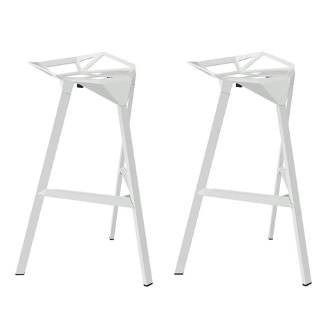 Modway Launch Stacking Bar Stool Set of 2