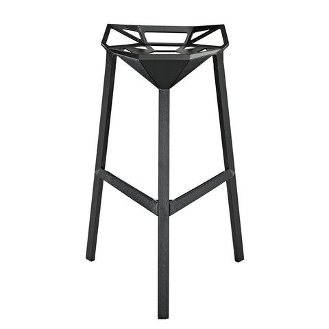 Modway Launch Stacking Bar Stool Set of 4