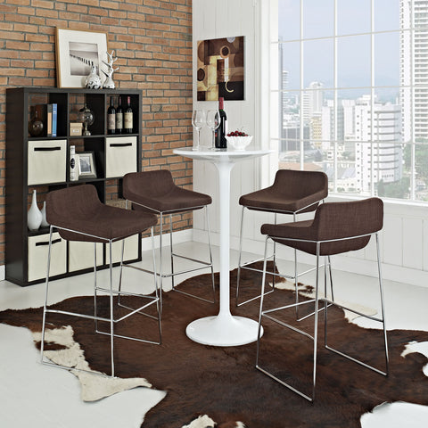 Modway Garner Bar Stool Set of 4