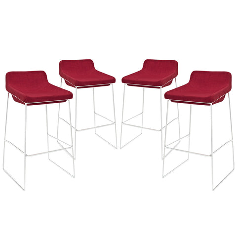 Modway Garner Bar Stool Set of 4
