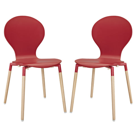 Modway Path Dining Chair Set of 2