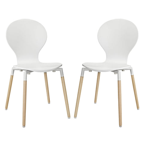 Modway Path Dining Chair Set of 2