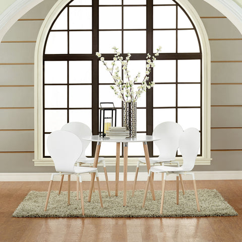 Modway Path Dining Chair Set of 4