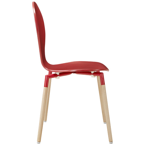Modway Path Dining Chairs and Table Set of 3