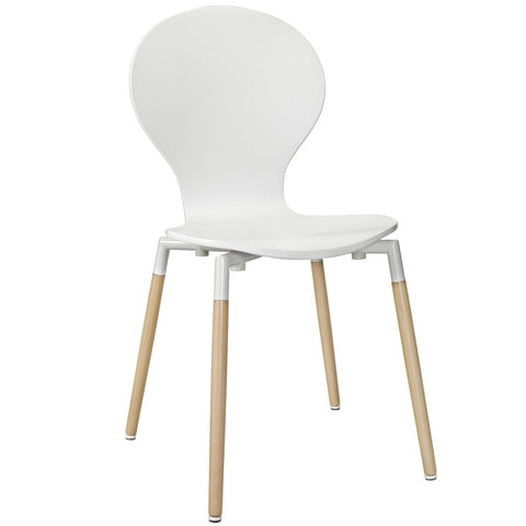 Modway Path Dining Chairs and Table Set of 3