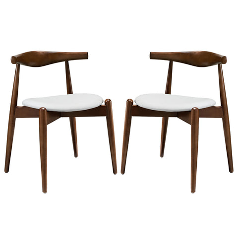 Modway Stalwart Dining Side Chairs Set of 2