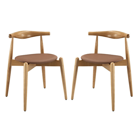 Modway Stalwart Dining Side Chairs Set of 2