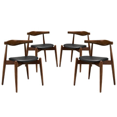 Modway Stalwart Dining Side Chairs Set of 4