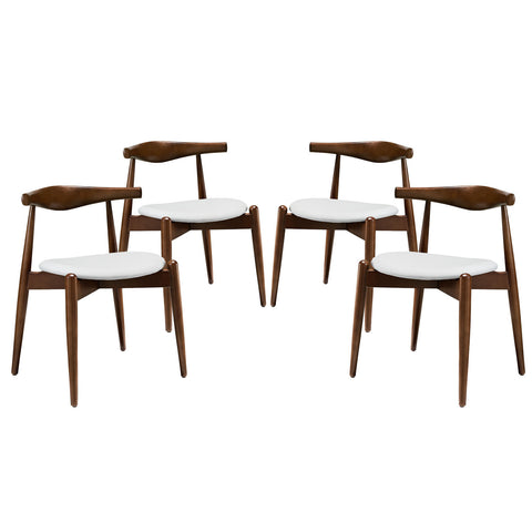 Modway Stalwart Dining Side Chairs Set of 4