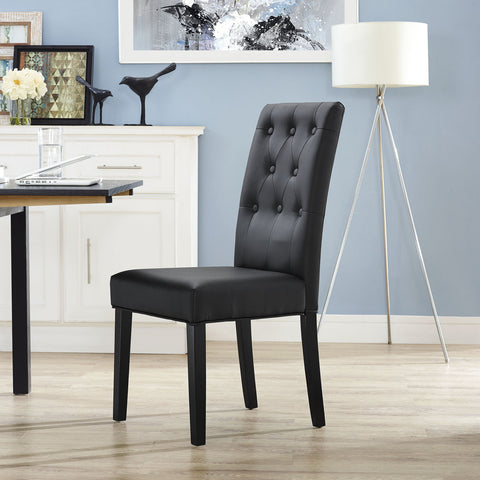 Modway Confer Dining Vinyl Side Chair