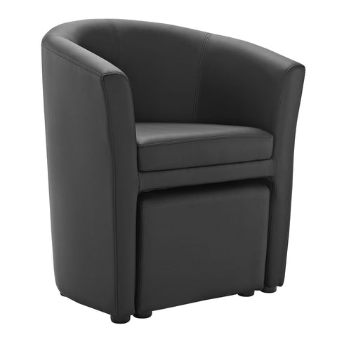 Modway Divulge Armchair and Ottoman