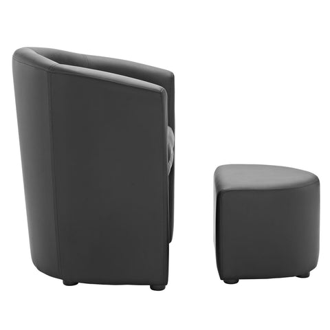 Modway Divulge Armchair and Ottoman