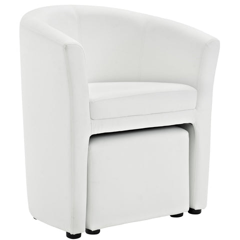Modway Divulge Armchair and Ottoman
