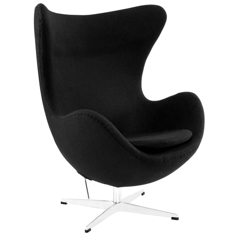 Modway Glove Wool Lounge Chair