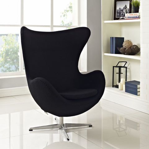 Modway Glove Wool Lounge Chair