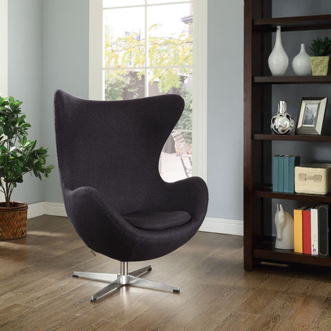 Modway Glove Wool Lounge Chair