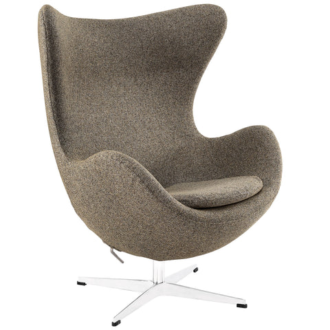 Modway Glove Wool Lounge Chair