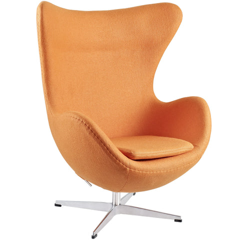 Modway Glove Wool Lounge Chair