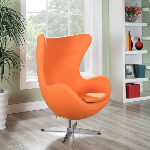 Modway Glove Wool Lounge Chair