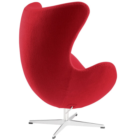 Modway Glove Wool Lounge Chair