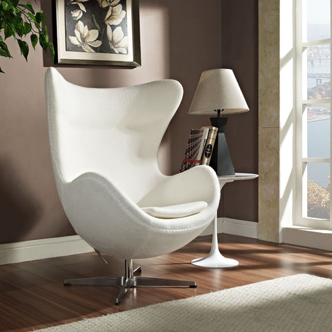 Modway Glove Wool Lounge Chair