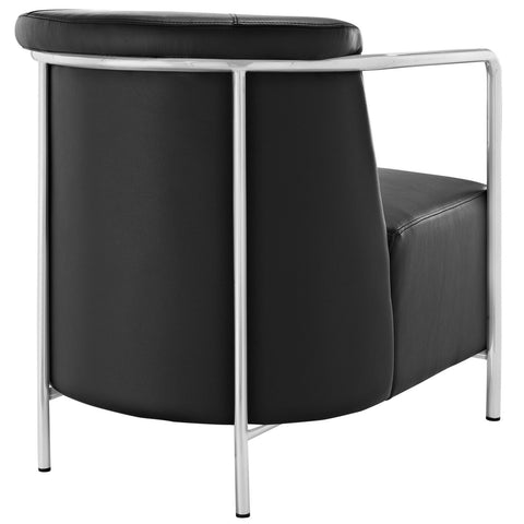 Modway Ebb Vinyl Lounge Chair