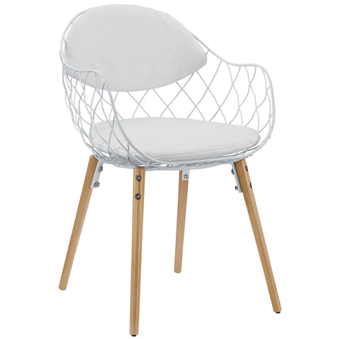Modway Basket Dining Metal Armchair