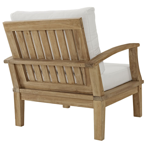 Modway Marina 9 Piece Outdoor Patio Teak Sofa Set