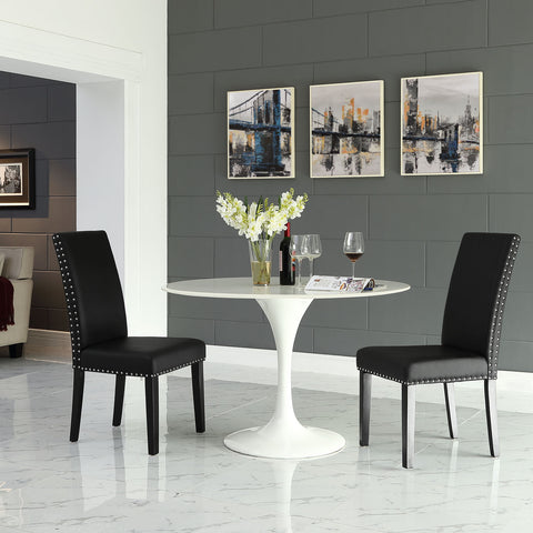 Modway Parcel Dining Vinyl Side Chair
