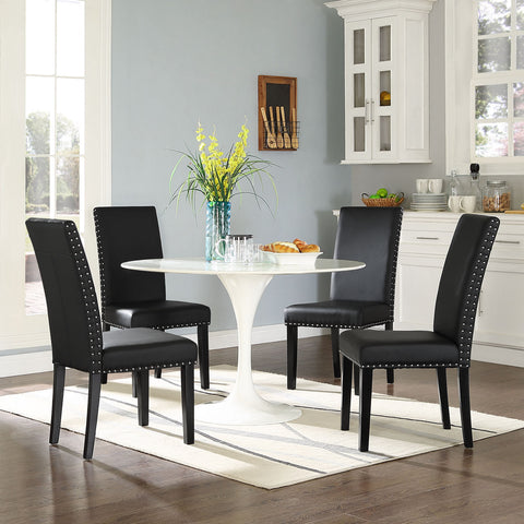 Modway Parcel Dining Vinyl Side Chair