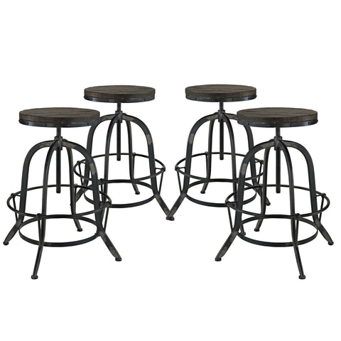 Modway Collect 4 Piece Dining Set