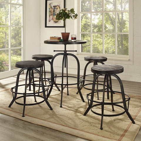 Modway Collect 4 Piece Dining Set