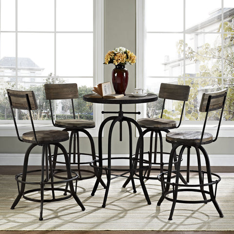 Modway Procure 4 Piece Dining Set