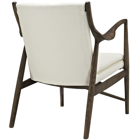 Modway Makeshift Leather Lounge Chair