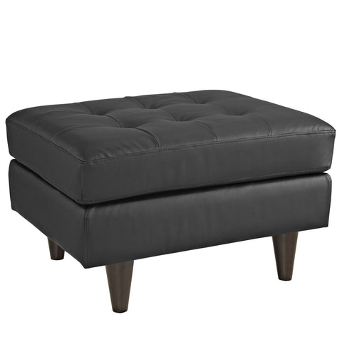 Modway Empress Leather Ottoman