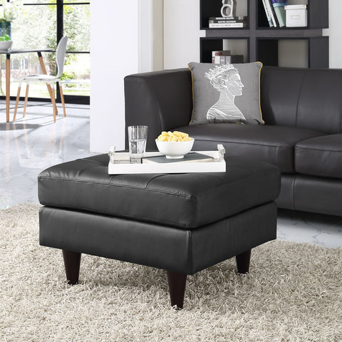 Modway Empress Leather Ottoman