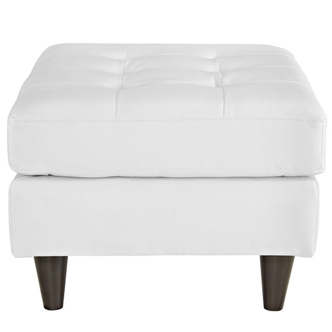 Modway Empress Leather Ottoman