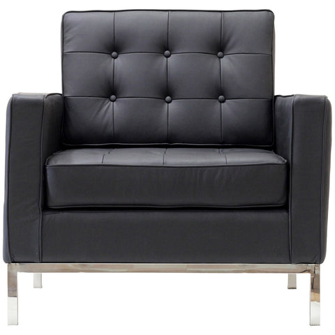 Modway Loft Leather Armchair