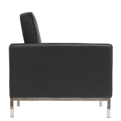 Modway Loft Leather Armchair