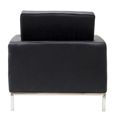 Modway Loft Leather Armchair