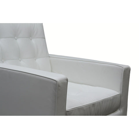 Modway Loft Leather Armchair