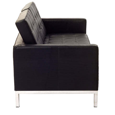Modway Loft Leather Loveseat