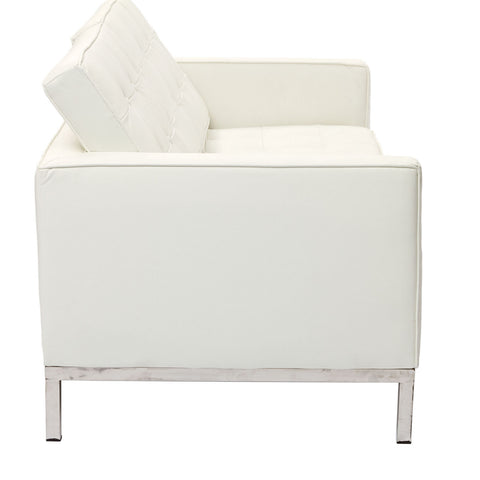 Modway Loft Leather Loveseat