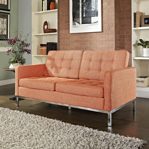 Modway Loft Wool Loveseat