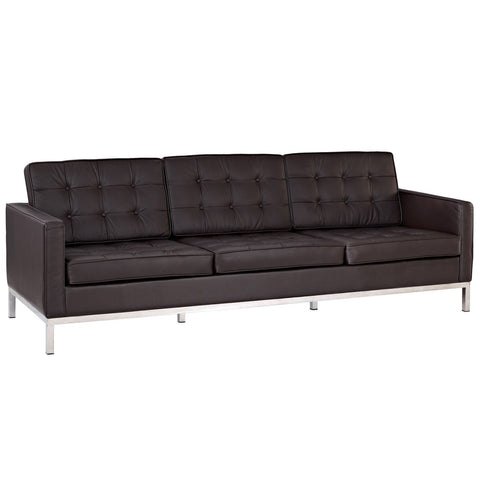 Modway Loft Leather Sofa