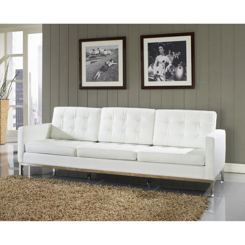 Modway Loft Leather Sofa