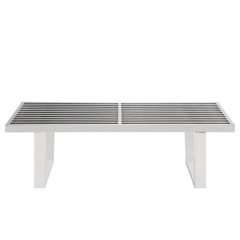 Modway Sauna  Stainless Steel Bench